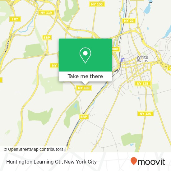 Mapa de Huntington Learning Ctr