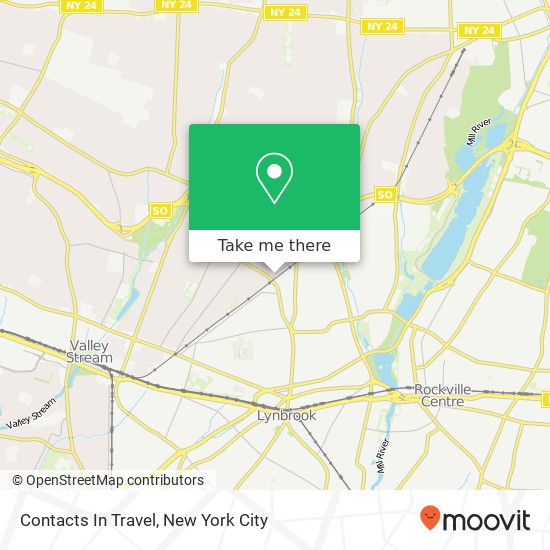 Contacts In Travel map