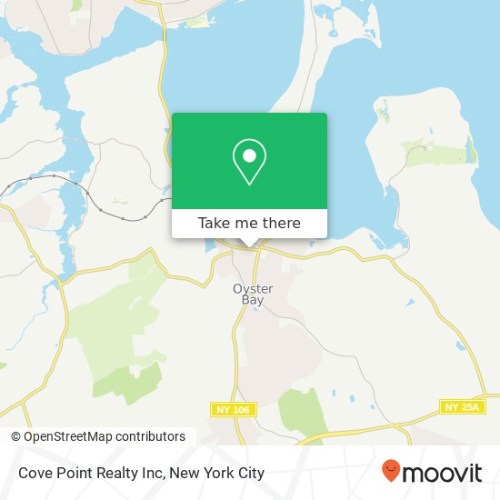 Cove Point Realty Inc map