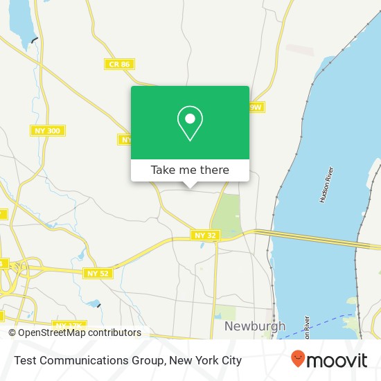 Test Communications Group map