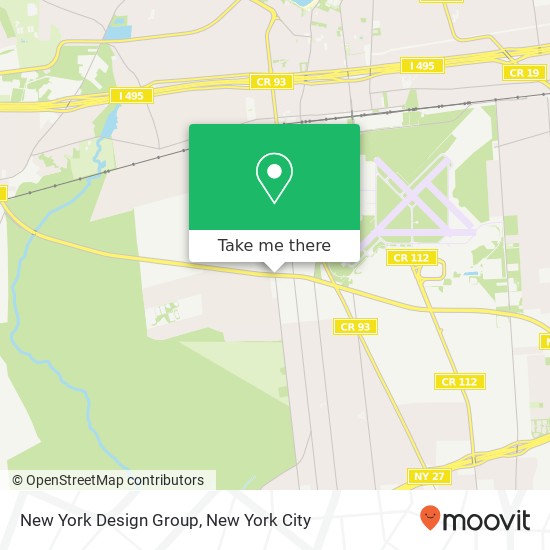 New York Design Group map