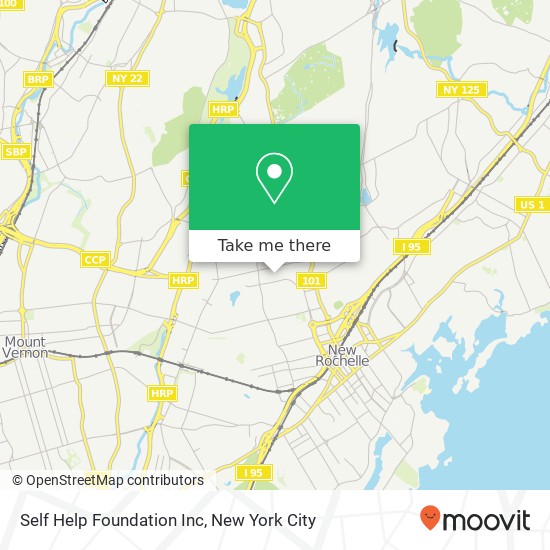 Self Help Foundation Inc map