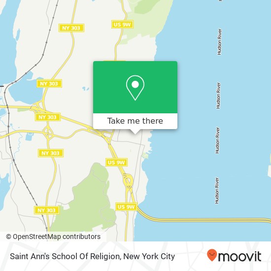 Saint Ann's School Of Religion map