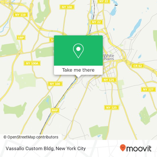 Vassallo Custom Bldg map
