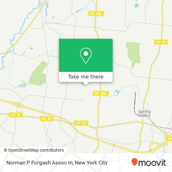 Norman P Forgash Assoc In map