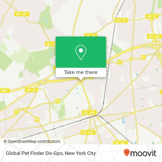 Mapa de Global Pet Finder Div-Gps