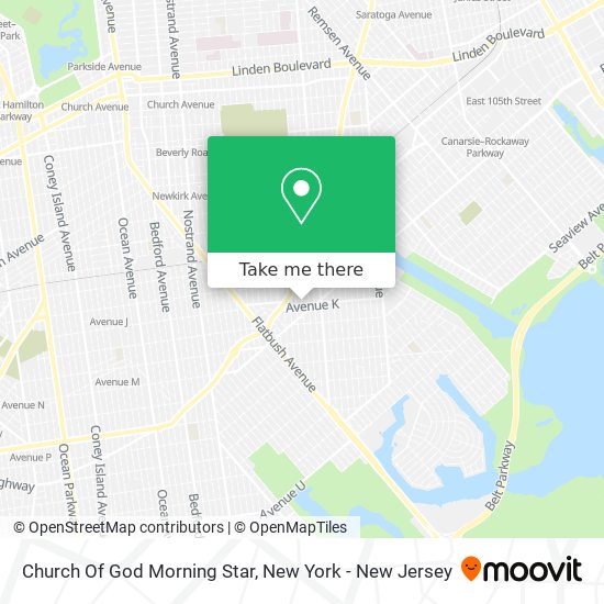 Mapa de Church Of God Morning Star