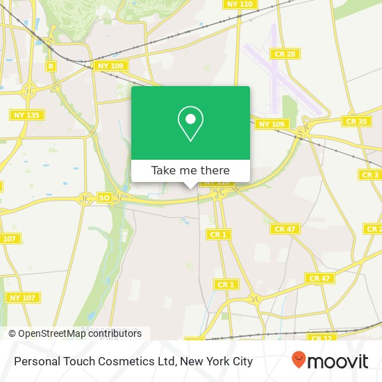 Mapa de Personal Touch Cosmetics Ltd