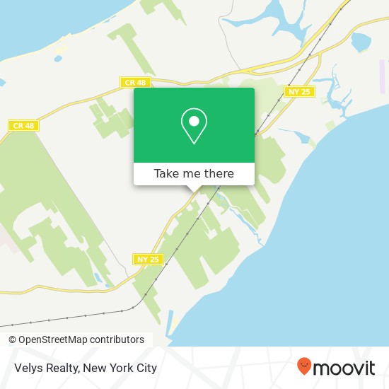 Velys Realty map