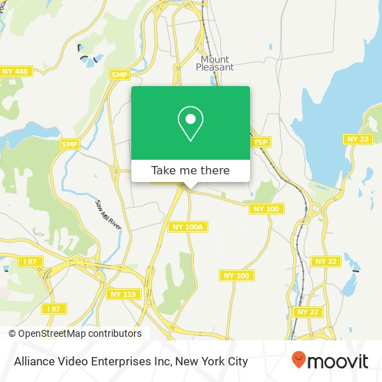 Mapa de Alliance Video Enterprises Inc