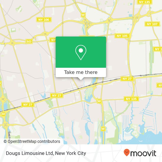 Mapa de Dougs Limousine Ltd