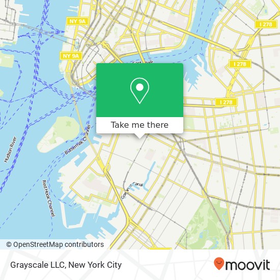 Grayscale LLC map