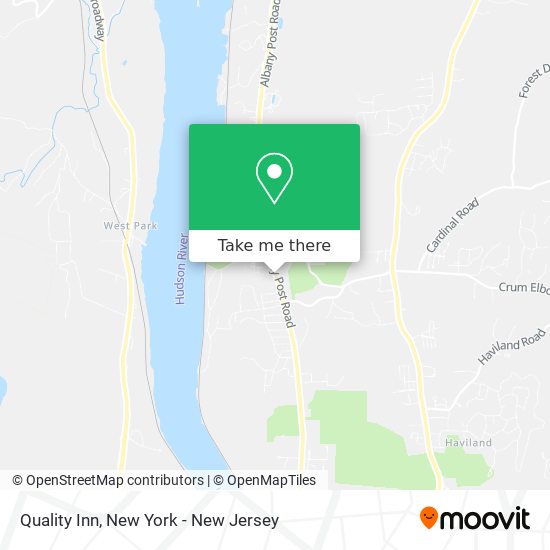 Quality Inn map