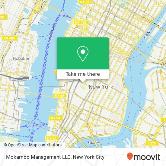Mapa de Mokambo Management LLC