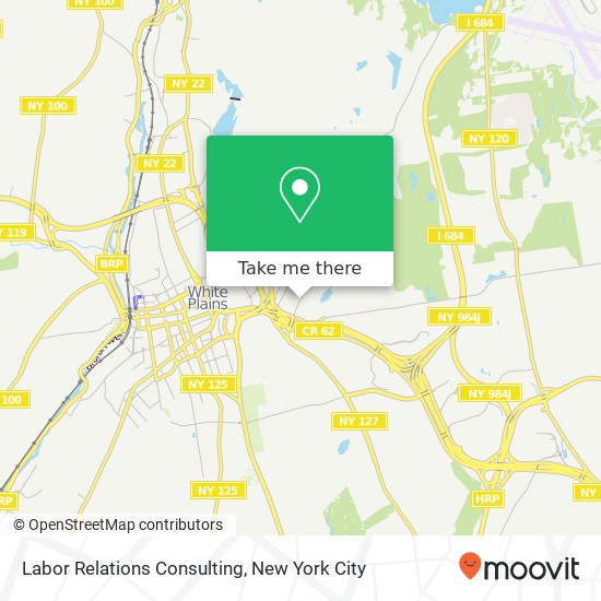Mapa de Labor Relations Consulting