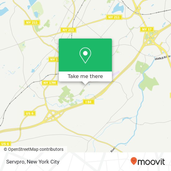 Servpro map