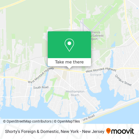 Shorty's Foreign & Domestic map