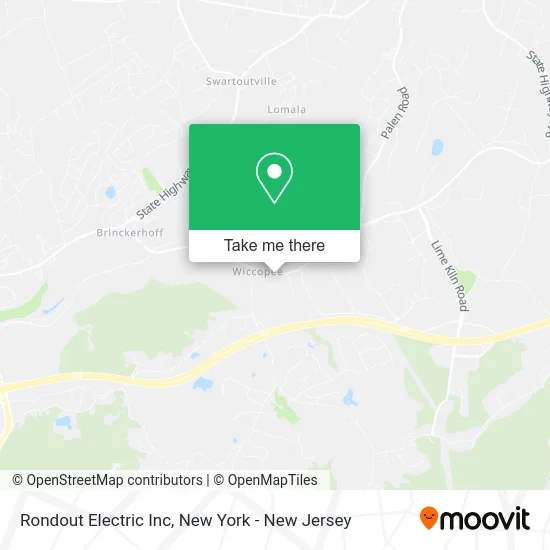 Rondout Electric Inc map