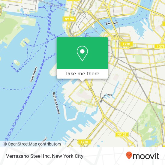 Verrazano Steel Inc map