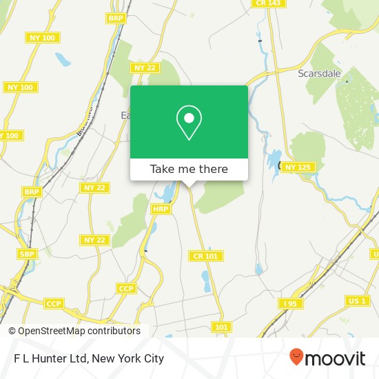 Mapa de F L Hunter Ltd