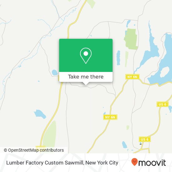 Mapa de Lumber Factory Custom Sawmill