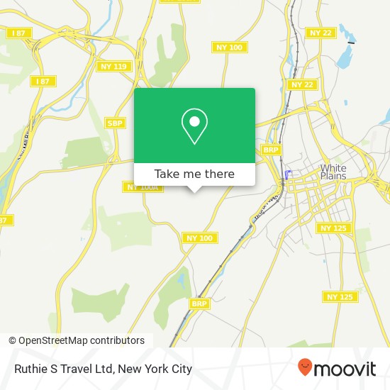 Ruthie S Travel Ltd map