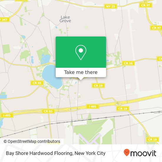 Mapa de Bay Shore Hardwood Flooring