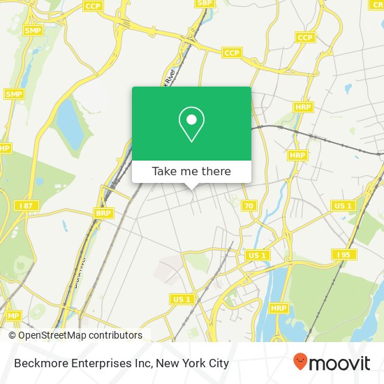 Mapa de Beckmore Enterprises Inc