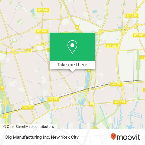 Mapa de Dig Manufacturing Inc