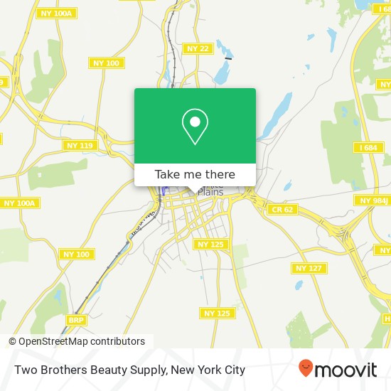 Two Brothers Beauty Supply map