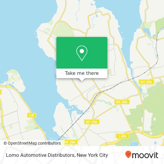 Lomo Automotive Distributors map