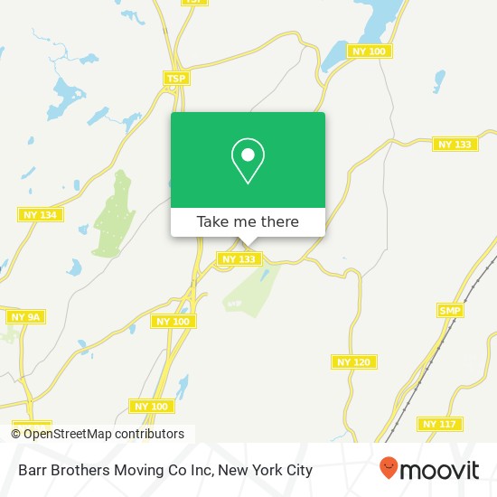 Barr Brothers Moving Co Inc map
