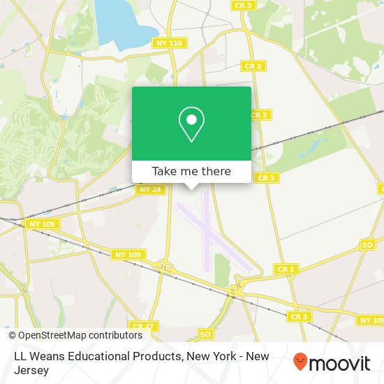 LL Weans Educational Products map