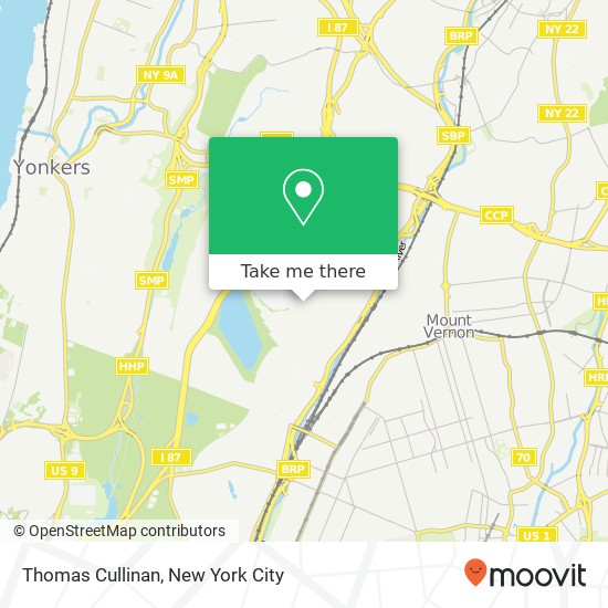 Mapa de Thomas Cullinan