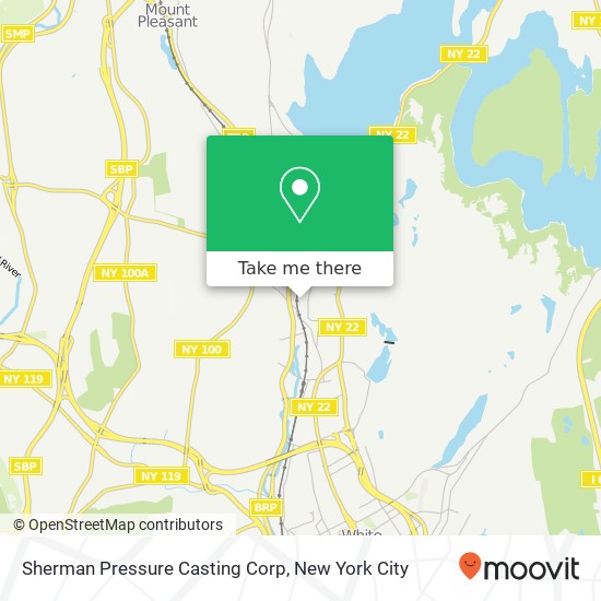 Sherman Pressure Casting Corp map