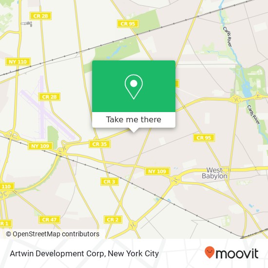 Mapa de Artwin Development Corp