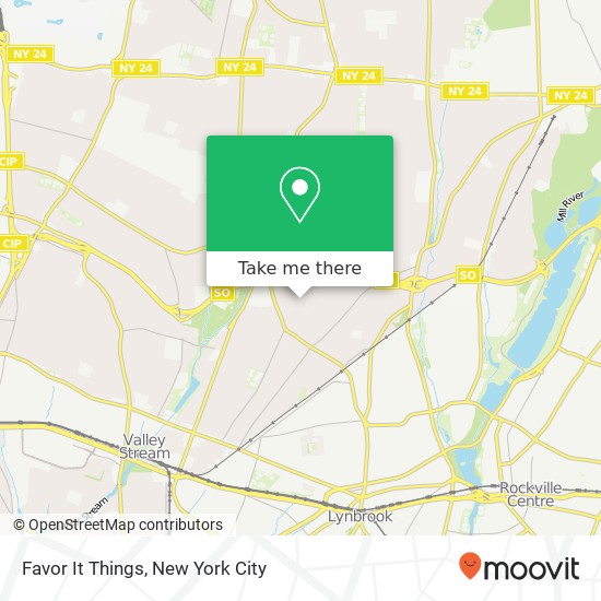 Favor It Things map