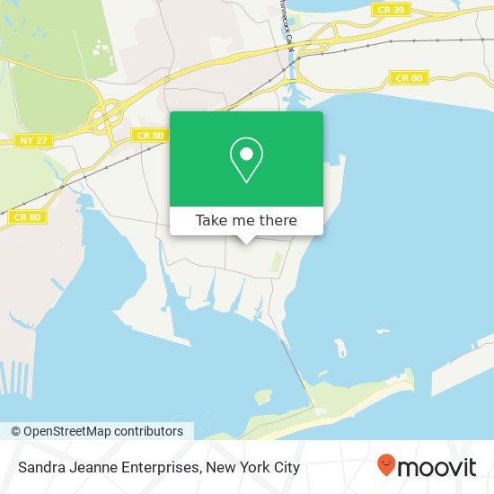 Sandra Jeanne Enterprises map