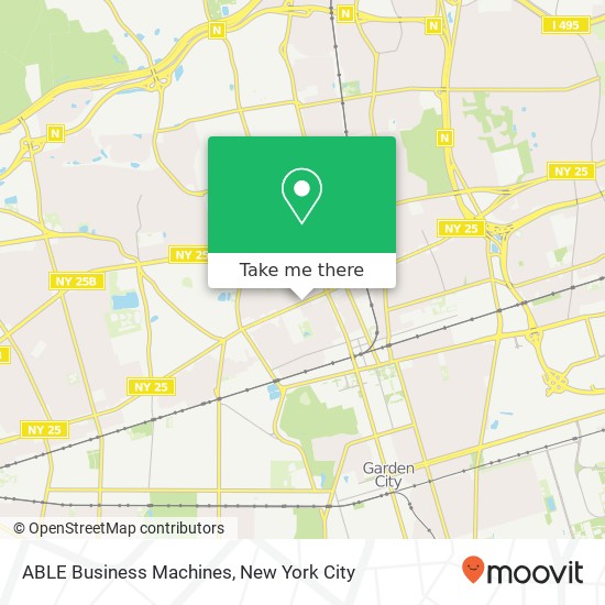 ABLE Business Machines map