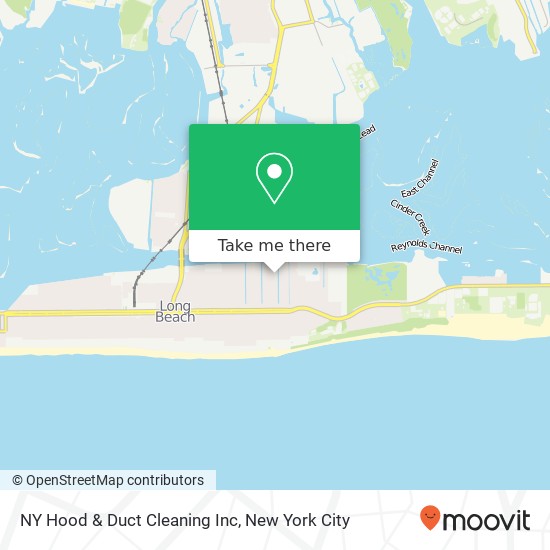 Mapa de NY Hood & Duct Cleaning  Inc