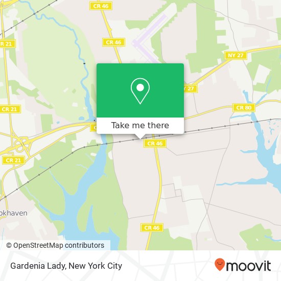 Gardenia Lady map