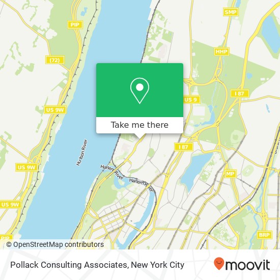 Mapa de Pollack Consulting Associates