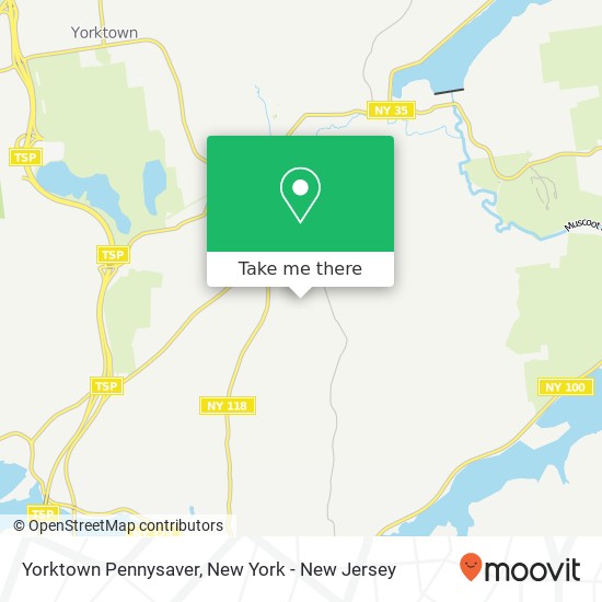 Yorktown Pennysaver map