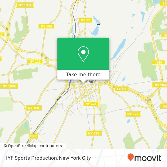 IYF Sports Production map