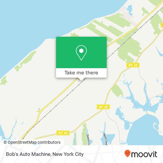 Bob's Auto Machine map