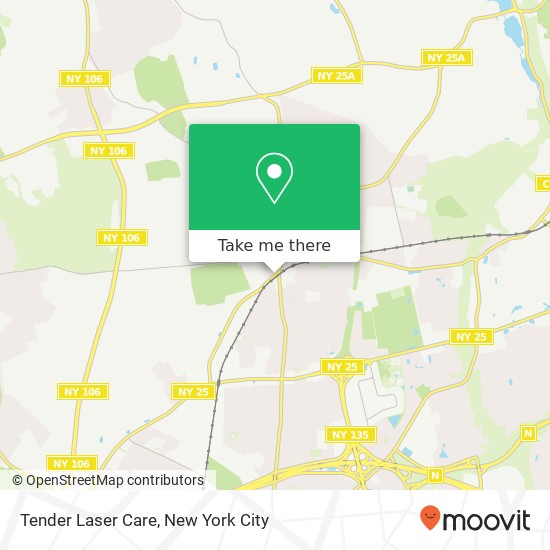 Mapa de Tender Laser Care