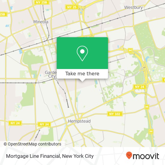 Mortgage Line Financial map
