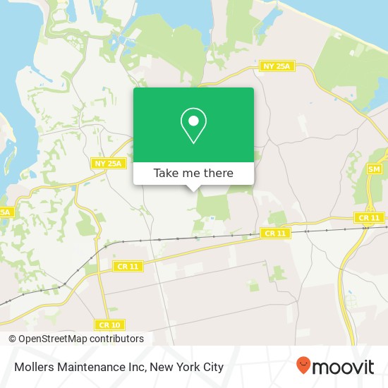 Mollers Maintenance Inc map