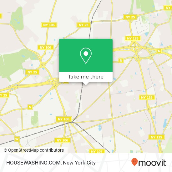 HOUSEWASHING.COM map