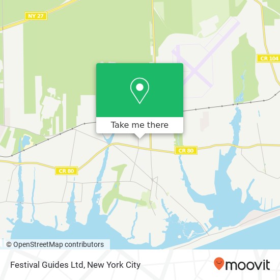 Mapa de Festival Guides Ltd